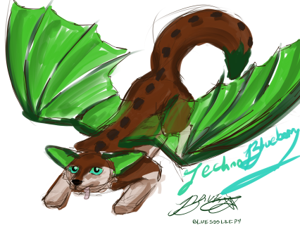 A silly Techno By Blue